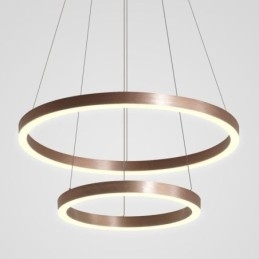 Hanglamp Tekenen Craft 2 Ringen Lamp 60+40cm
