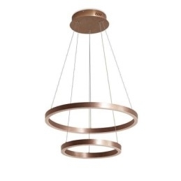 Hanglamp Tekenen Craft 2 Ringen Lamp 60+40cm