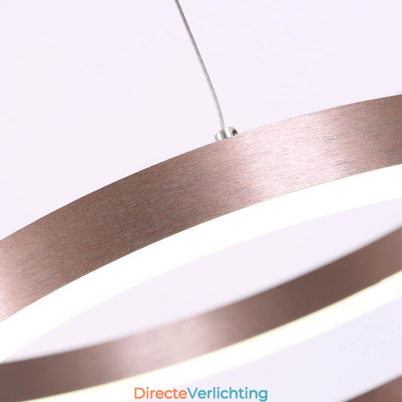 Hanglamp Tekenen Craft 2 Ringen Lamp 60+40cm
