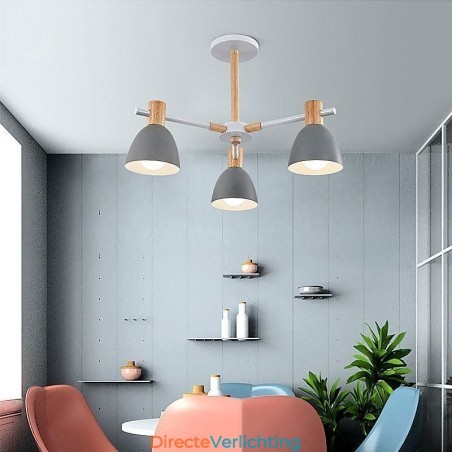 Moderne eenvoudige Macaron hanglamp creatieve houten verlichting Moderne eenvoudige Macaron hanglamp creatieve houten verlichting