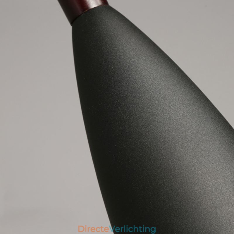 Moderne eenvoudige hanglamp met drie lampen, creatieve aluminium kunstlamp, café