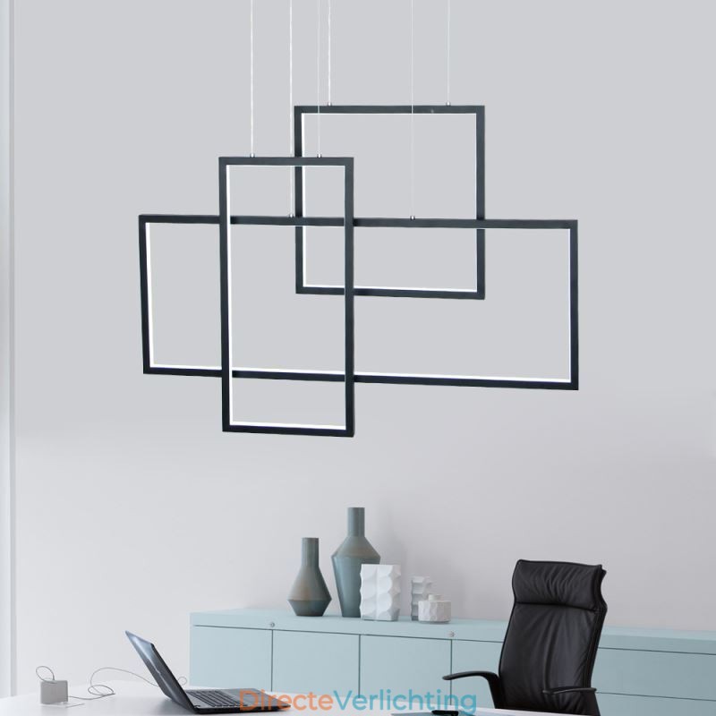 Nordic Hanglamp Geometrische Vierkante Hanglamp