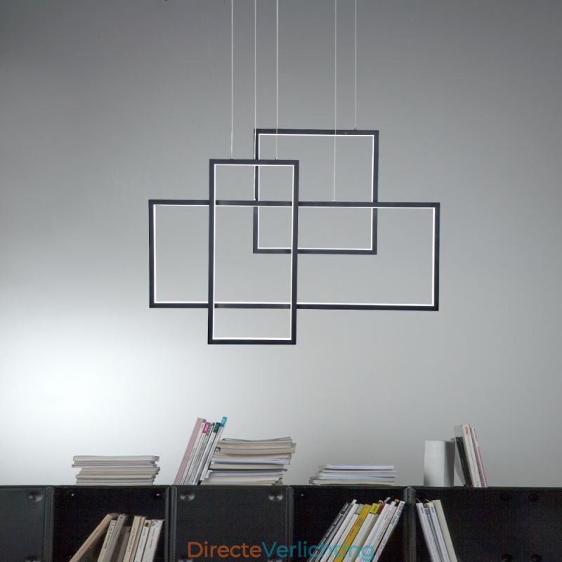 Nordic Hanglamp Geometrische Vierkante Hanglamp