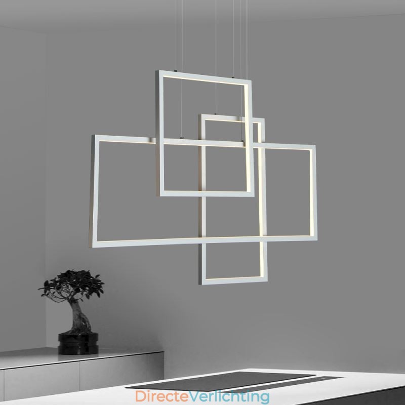 Nordic Hanglamp Geometrische Vierkante Hanglamp
