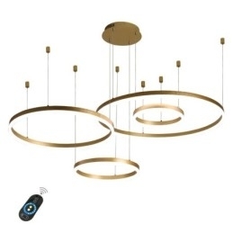 Postmoderne hanglamp, ringvormige hanglamp van acryl
