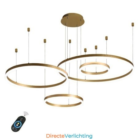 Postmoderne hanglamp, ringvormige hanglamp van acryl Postmoderne hanglamp, ringvormige hanglamp van acryl