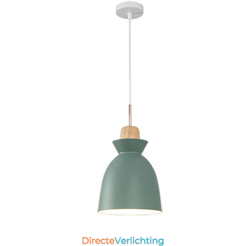 Hanglamp Nordic Metal Dome Macaron Kleuren Lamp Licht
