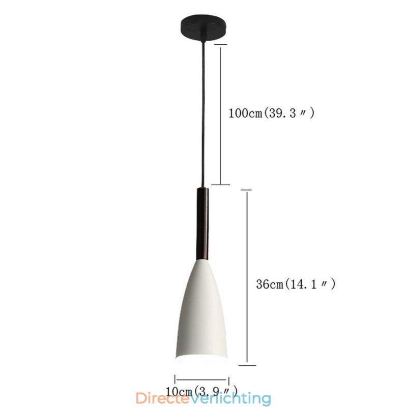 Moderne hanglamp, eenvoudig, speciaal design, lamplicht