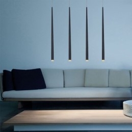 Hedendaagse hanglamp cilindervormige lamp meteoorregenverlichting