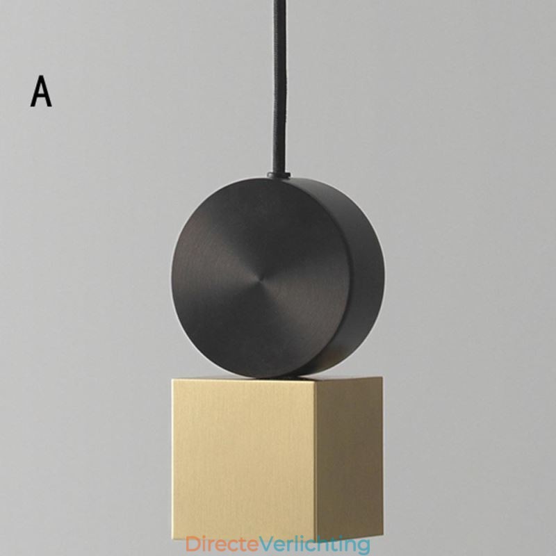 Moderne hanglamp Nordic acryllamp geometrie verlichting licht