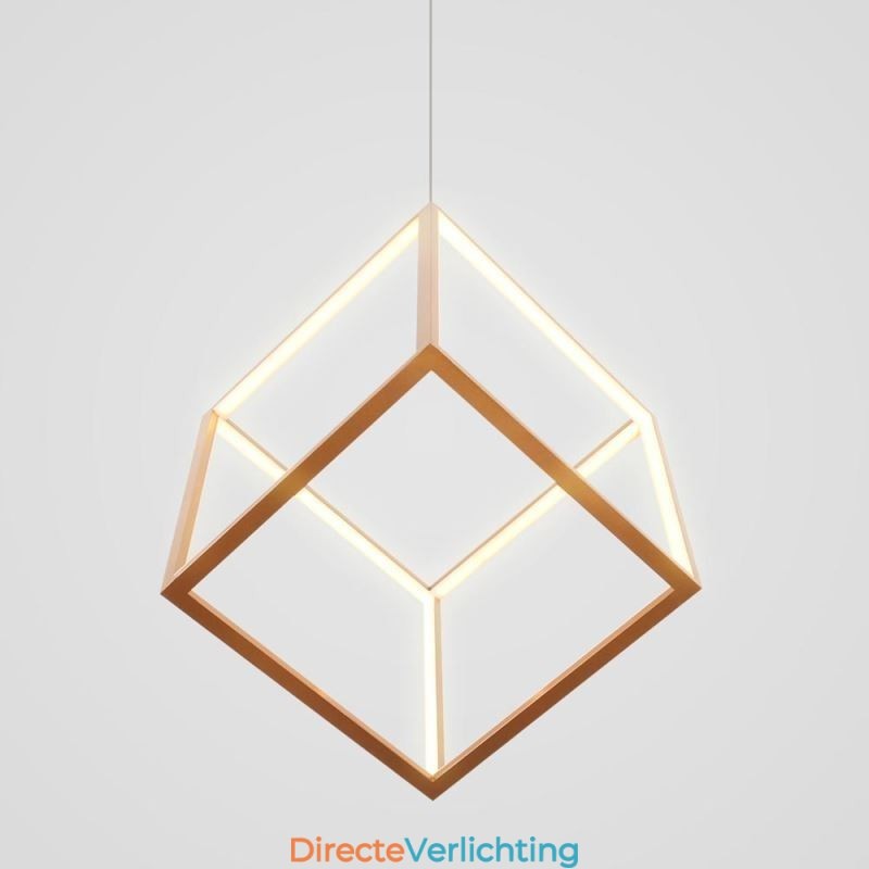 Postmoderne hanglamp Geometrische gouden hanglamp