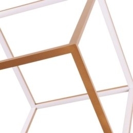 Postmoderne hanglamp Geometrische gouden hanglamp