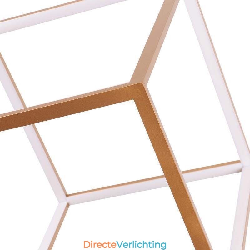 Postmoderne hanglamp Geometrische gouden hanglamp