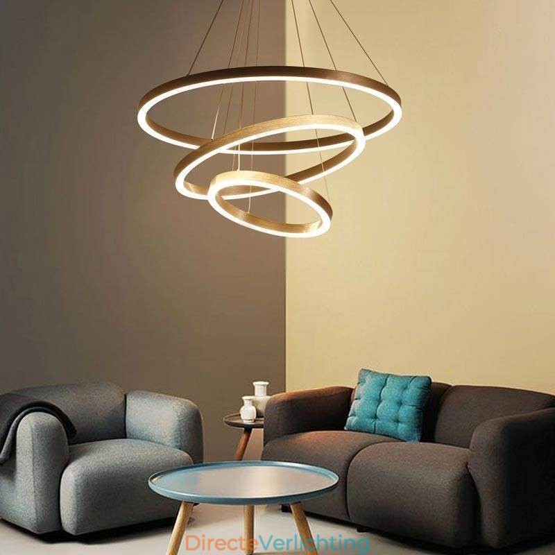 Hanglamp Tekenen Craft 3 Ringen Lamp 80+60+40cm