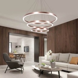 Hanglamp Tekenen Craft 3 Ringen Lamp 80+60+40cm