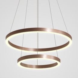 Hanglamp Tekenen Craft 2 Ringen Lamp 60+40cm