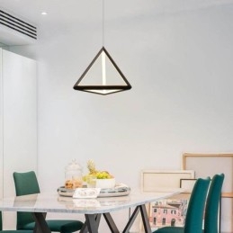 Postmoderne hanglamp Geometrische driehoekige lamp Creatieve lampverlichting