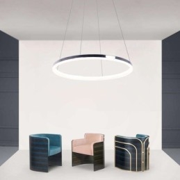 Moderne hanglamp acryl cirkellamp 40cm