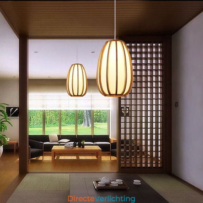 Visuele Comfort Bamboe Hanglamp