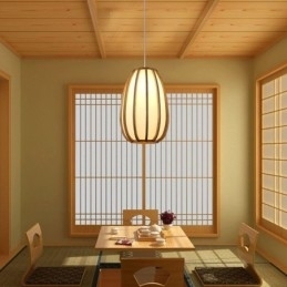 Visuele Comfort Bamboe Hanglamp