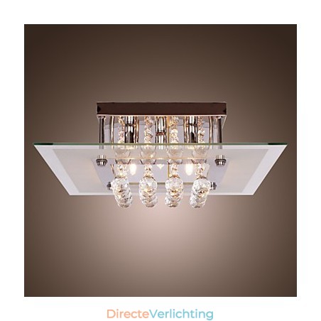 Plafondlamp Modern Crystal Living 5 lampen Plafondlamp Modern Crystal Living 5 lampen