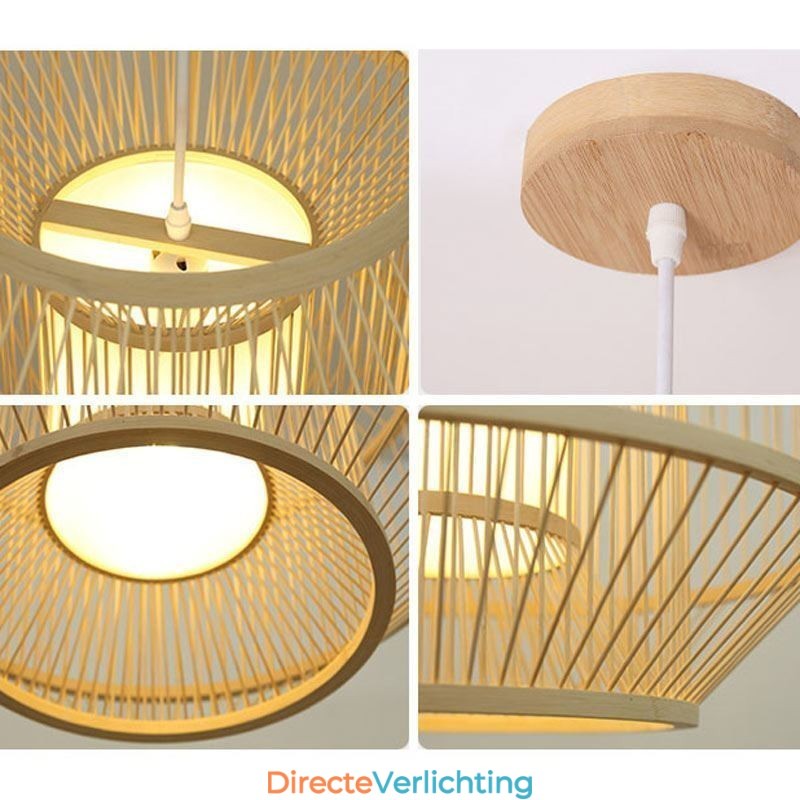 Lantaarn Bamboe Hanglamp Creatieve Japanse Hanglamp