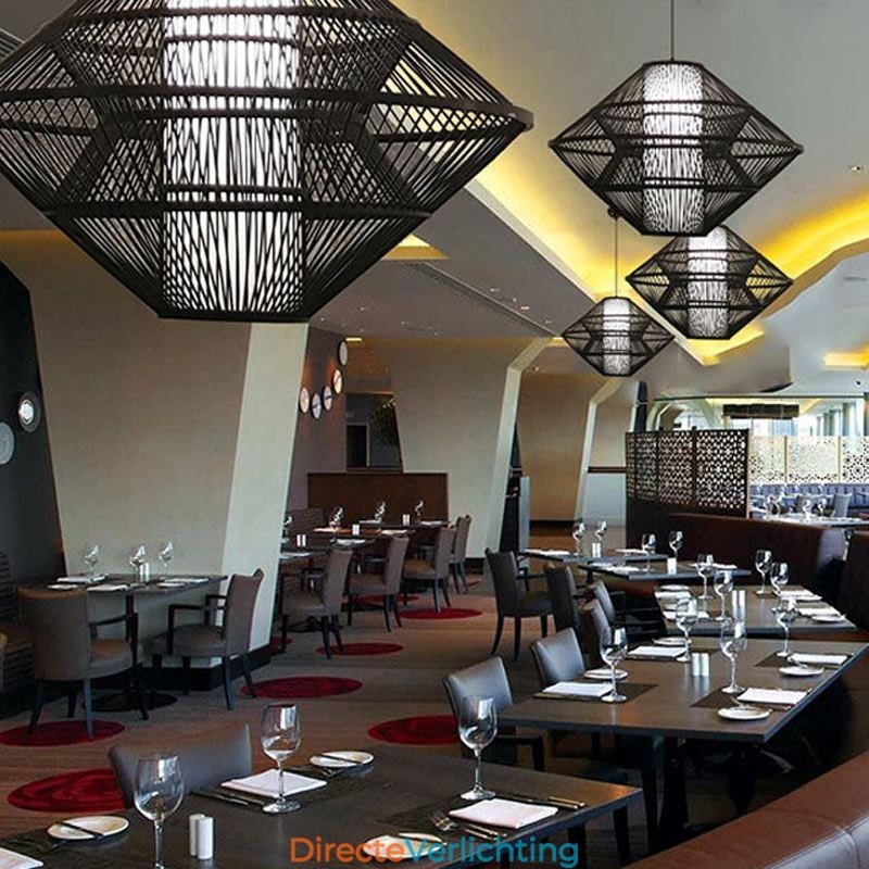 Gyroscoop Design Bamboe Hanglamp