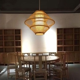Gyroscoop Design Bamboe Hanglamp