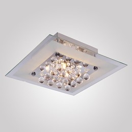 Plafondlamp Modern Crystal Living 5 lampen