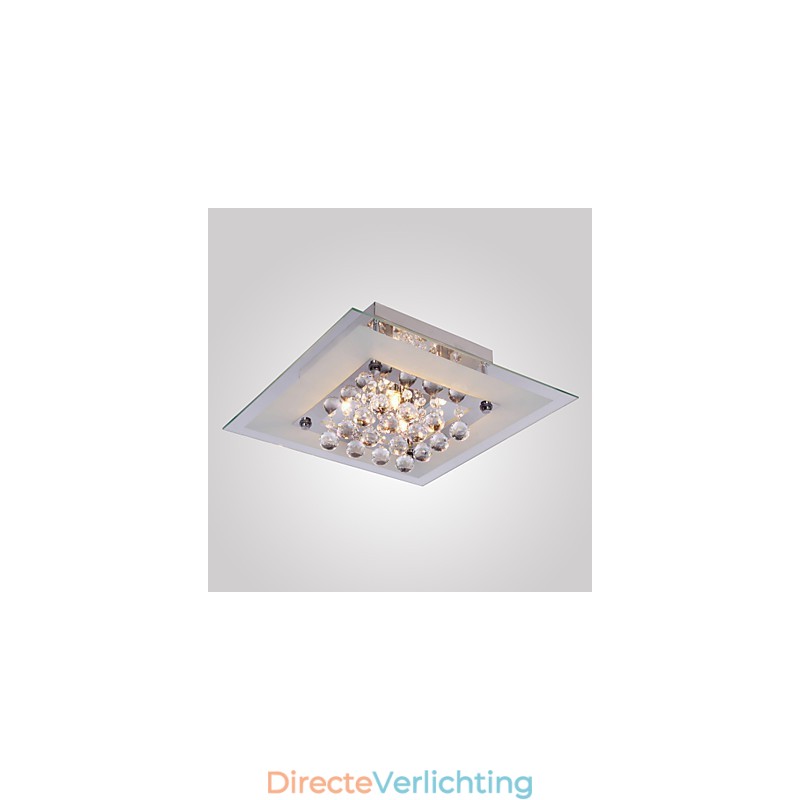 Plafondlamp Modern Crystal Living 5 lampen