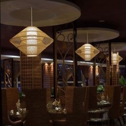 Gyroscoop Design Bamboe Hanglamp