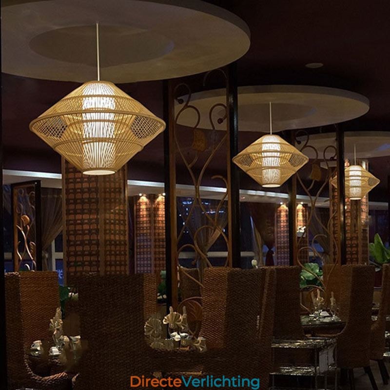 Gyroscoop Design Bamboe Hanglamp
