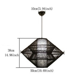 Gyroscoop Design Bamboe Hanglamp