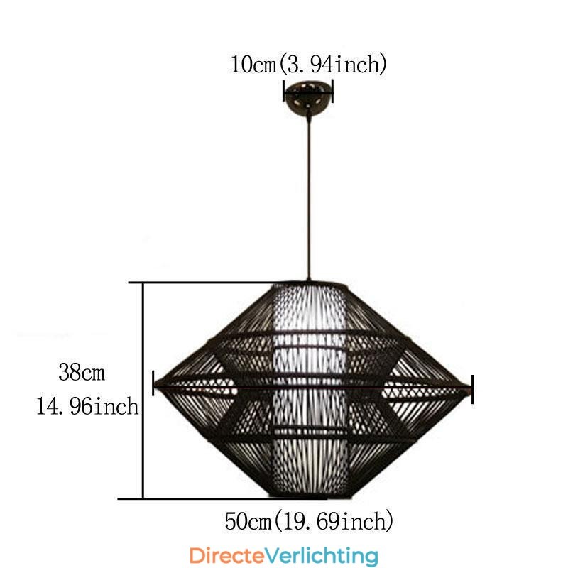 Gyroscoop Design Bamboe Hanglamp