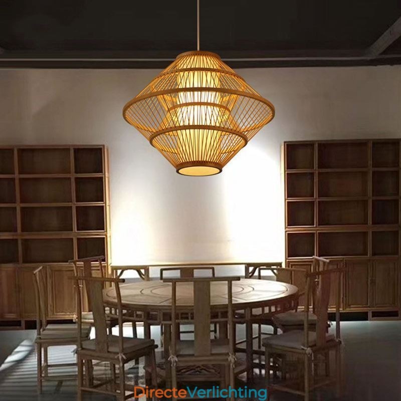Gyroscoop Design Bamboe Hanglamp