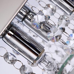 Plafondlamp Modern Crystal Living 5 lampen