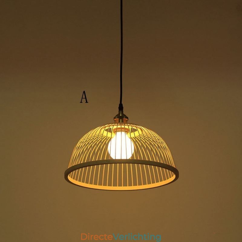 Dome Bamboe Hanglamp Handgeweven Hanglamp
