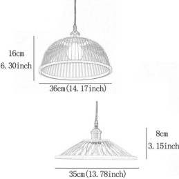 Dome Bamboe Hanglamp Handgeweven Hanglamp