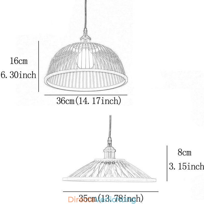 Dome Bamboe Hanglamp Handgeweven Hanglamp