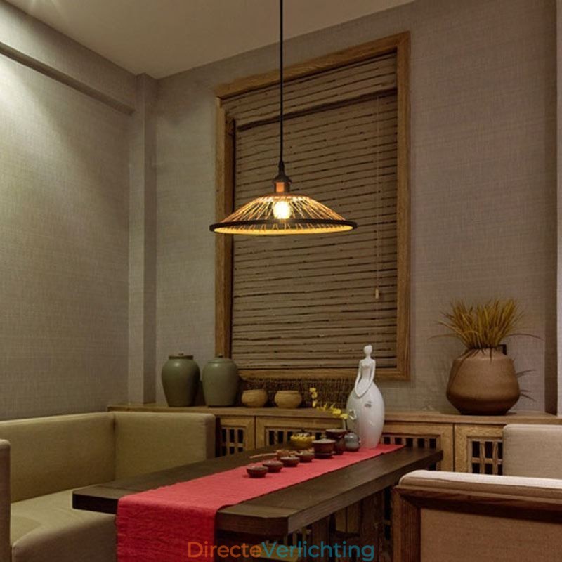 Dome Bamboe Hanglamp Handgeweven Hanglamp