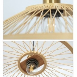 Dome Bamboe Hanglamp Handgeweven Hanglamp