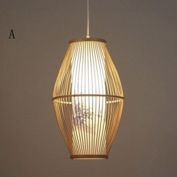 Klassieke handgemaakte bamboe hanglamp