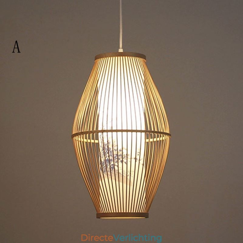 Klassieke handgemaakte bamboe hanglamp