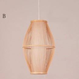 Klassieke handgemaakte bamboe hanglamp