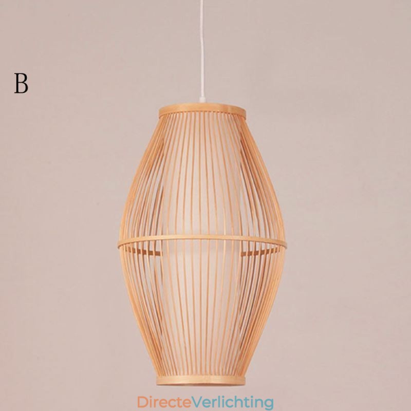 Klassieke handgemaakte bamboe hanglamp