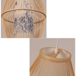 Klassieke handgemaakte bamboe hanglamp