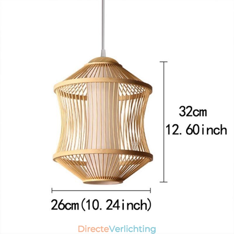 Visuele Comfort Bamboe Kooi Hanglamp