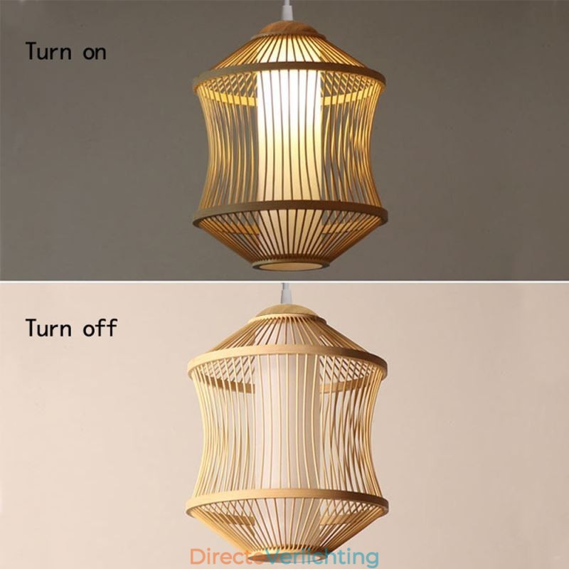 Visuele Comfort Bamboe Kooi Hanglamp
