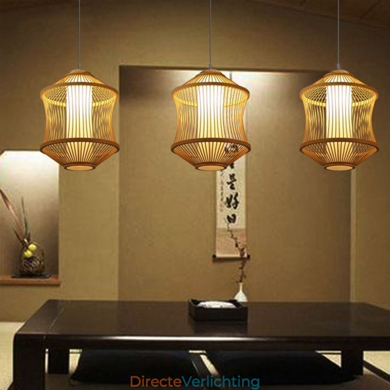 Visuele Comfort Bamboe Kooi Hanglamp