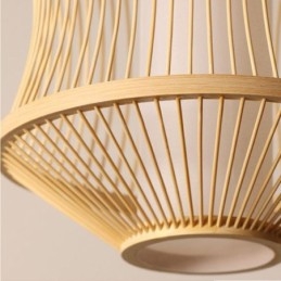 Visuele Comfort Bamboe Kooi Hanglamp